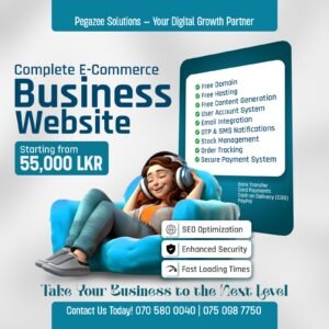 Complete E-Commerce / Business Website Development